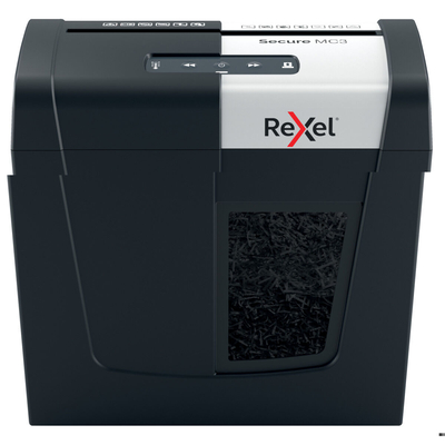 Product Καταστροφέας Εγγράφων Μικρού Κοψίματος Rexel Secure MC3 10 L base image