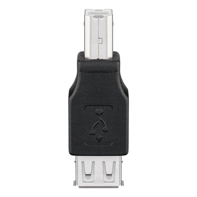 Product Αντάπτορας USB Goobay σε USB Type B 50291, θηλυκό σε αρσενικό, μαύρος base image