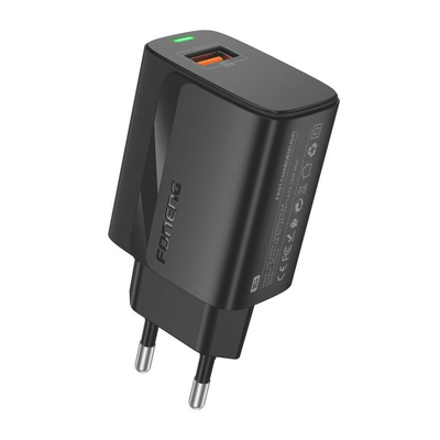 Product Φορτιστής Πρίζας Foneng EU64 USB-A Μαύρο base image
