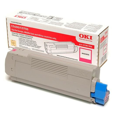 Product Γνήσιο Toner Oki 43381906 Mατζέντα base image