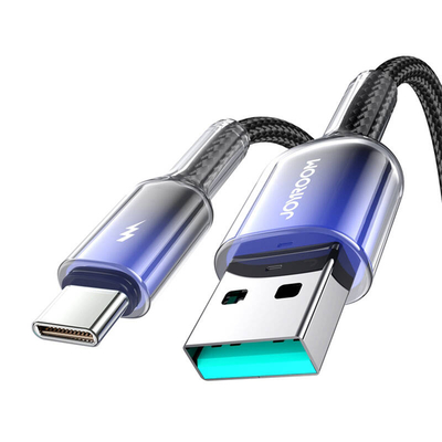 Product Καλώδιο USB Joyroom USB-A USB-C S-A42 3A 1.2m Μαύρο base image