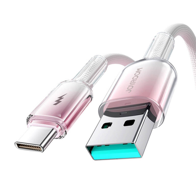 Product Καλώδιο USB Joyroom S-A42 3A USB-A USB-C 1.2m Λευκό base image