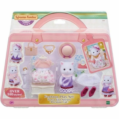 Product Μινιατούρα Sylvanian Families The Fashion Suitcase And Big Sister Persian Cat base image