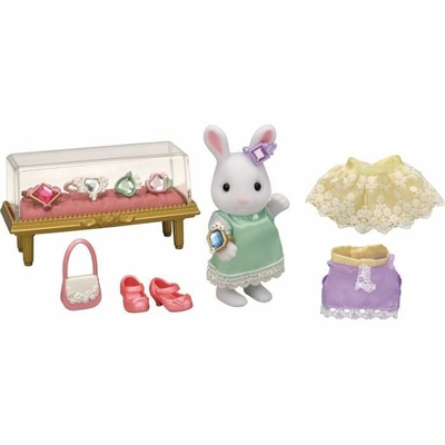 Product Παιχνίδι Μινιατούρα Sylvanian Families The Snow Bunny Fashion Suitcase and Big Sister base image