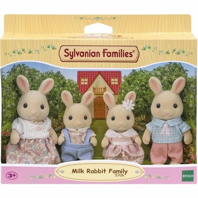 Product Μινιατούρα Sylvanian Families 5706 Κουνέλι Οικογένεια 4 Τεμάχια base image