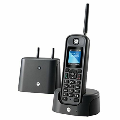 Product Ασύρματο Τηλέφωνο Motorola MOTOO201NO Μαύρο base image