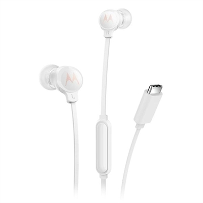 Product Handsfree Ακουστικά Motorola 3C-S Λευκό USB-C base image