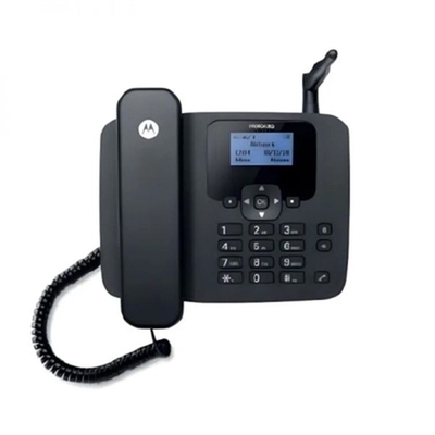 Product Σταθερό Τηλέφωνο Motorola 107FW410L Μαύρο base image