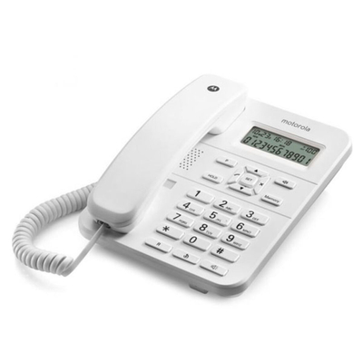 Product Σταθερό Τηλέφωνο Motorola E08000CT2N1GES38 Λευκό base image