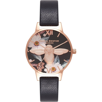 Product Ρολόι Γυναικείο Olivia Burton OB16BF05 (30 mm)(Black) base image