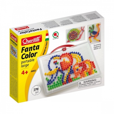 Product Παιδικές Χειροτεχνίες Quercetti Fantacolor Mosaic 10 mm 270 elements base image
