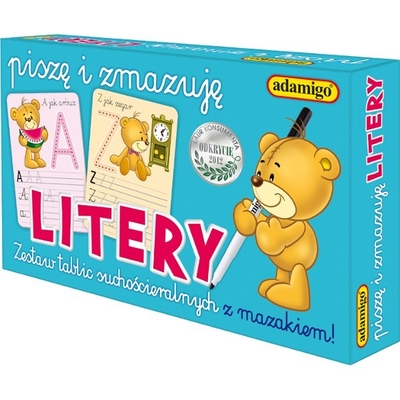 Product Γράφω Adamigo Im writing a set of tables and wipes out letters base image