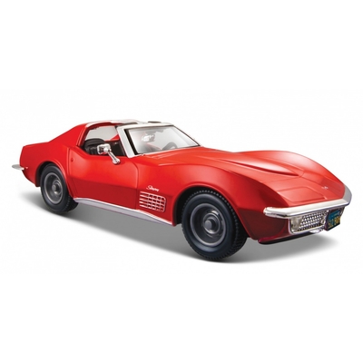 Product Αυτοκινητάκι Maisto Metal Chevrolet Corvette 1970 red base image