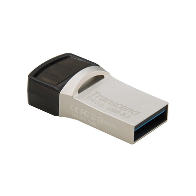 Product USB Flash 64GB Transcend JetFlash 890S OTG USB Typ-C + USB 3.1 base image