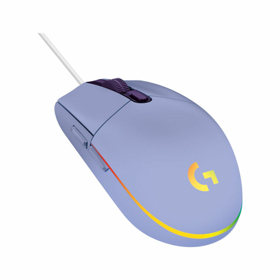 Product Ποντίκι Ενσύρματο Logitech G203 Lightsync Λιλά base image