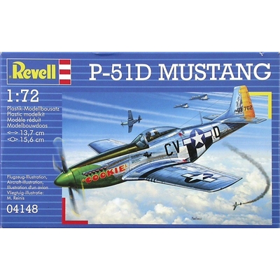Product Φιγούρα Μοντελισμού Revell P-51D Mustang  base image