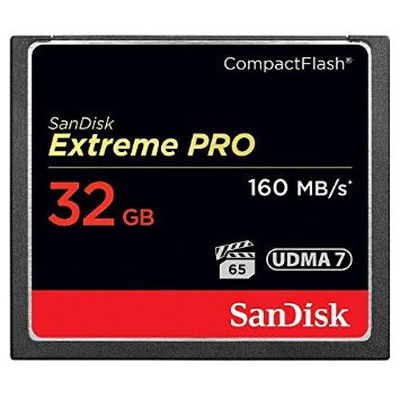 Product Κάρτα Μνήμης CF 32GB SanDisk Extreme Pro 160MB/s SDCFXPS-032G-X46 base image