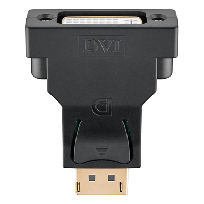Product Αντάπτορας DisplayPort Goobay σε DVI-D 1.1 51720, gold-plated, μαύρος base image