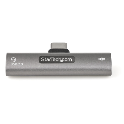 Product Καλώδιο USB C Startech CDP2CAPDM Ασημί base image