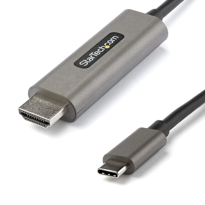 Product Καλώδιο USB C Startech CDP2HDMM1MH HDMI Ασημί base image