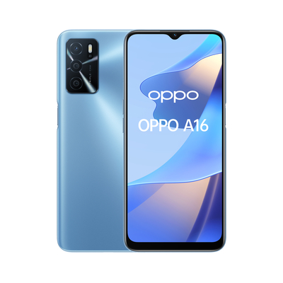 Product Smartphone Oppo A16 3+32GB DS 4G PEARL BLUE base image