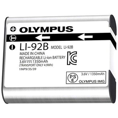 Product Μπαταρία Φωτογραφικής Μηχανής Olympus LI-92B Lithium Ion rechargeable (1350 mAh) base image