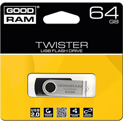 Product USB Flash 64GB Goodram UTS2 Black base image