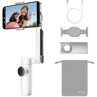 Product Gimbal Κινητού Insta360 Flow - Stand Alone White - AI Tracking Stabilizer Type-C base image