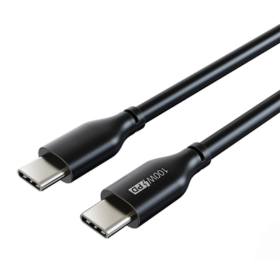 Product Καλώδιo USB Cabletime Type-C CM100, PD 100W, 5A, 1m, μαύρο base image