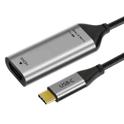 Product Αντάπτορας USB Cabletime USB-C σε HDMI C160, 4K/60HZ, 0.15m, μαύρος base image