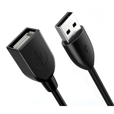 Product Καλώδιο Προέκτασης Usb Cabletime Ct-Amaf2 3a 480mbps 1m Μαύρο base image