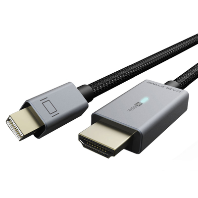 Product Καλώδιο HDMI Cabletime σε Mini DisplayPort CT-P03G4K, 4K, 1.8m, μαύρο base image