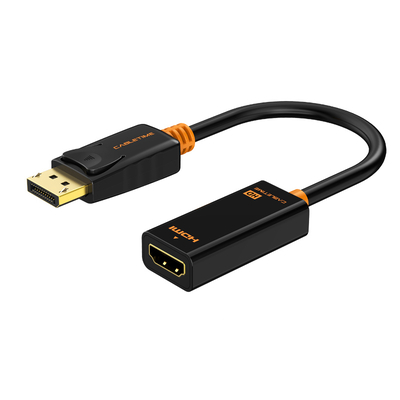 Product Αντάπτορας DisplayPort Cabletime σε HDMI CT-01G, 1080p, 0.2m, μαύρος base image