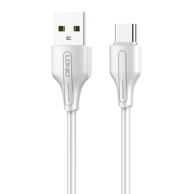 Product Καλώδιo USB Ldnio Type-C σε USB LS540, 2.4A, 20cm, λευκό base image