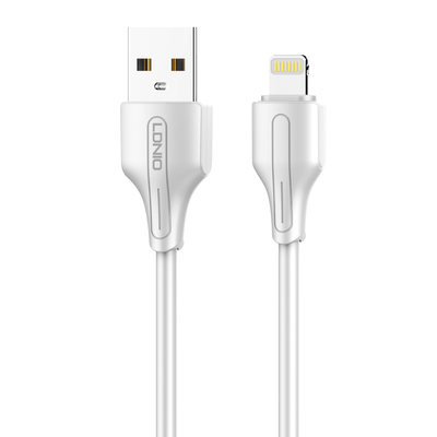 Product Καλώδιο Lightning Ldnio σε USB LS540, 12W, 20cm, λευκό base image