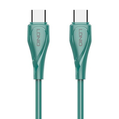 Product Καλώδιο USB-C Ldnio σε USB-C LC611C, 65W PD, 1m, πράσινο base image