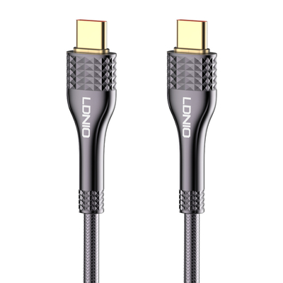 Product Καλώδιο USB-C Ldnio σε USB-C LC651C, 65W, 1m, γκρι base image