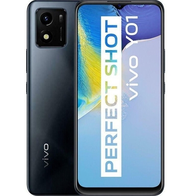 Product Smartphone Vivo Y01 DS 3GB/32GB Elegant Black EU base image