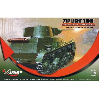 Product Φιγούρα Μοντελισμού Light Tank 7tp Single-Track base image