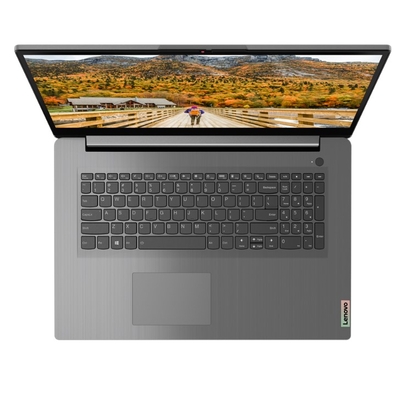 Product Laptop Lenovo 17,3" IdeaPad 3 AMD Ryzen 5 5500U/8GB/SSD 512GB/NoOS (82KV006GPB) base image