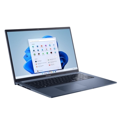 Product Laptop Asus 17,3" VivoBook 17 Intel Core i3-1220P/8GB/SSD 512GB/Windows 11 Home (X1702ZA-AU046W) US base image