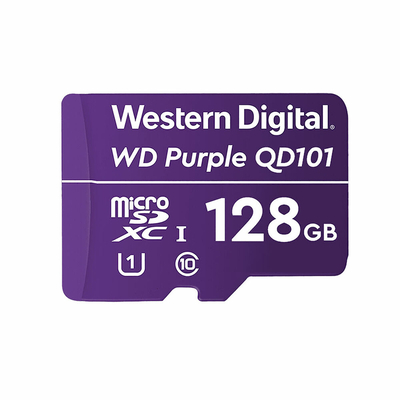 Product Κάρτα Μνήμης MicroSD Western Digital WD Purple SC QD101 128 GB base image