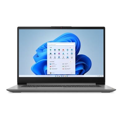 Product Laptop Lenovo 17,3" IdeaPad 3 Intel Core i3-1215U/8GB/SSD 512GB/Windows 11 (82RL002QPB) base image
