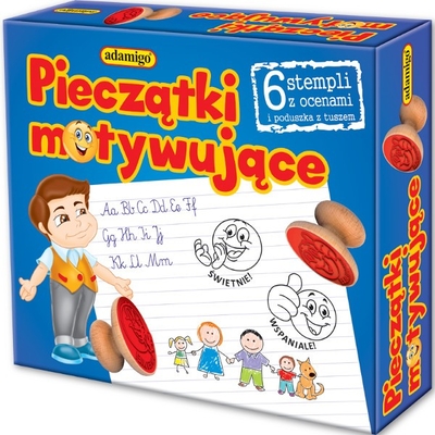 Product Σφραγίδες για Παιδιά Adamigo Stamps - Motivating base image
