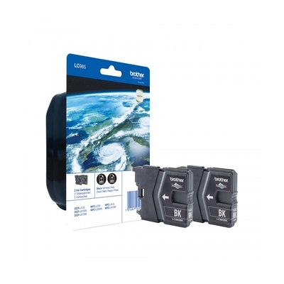 Product Μελάνι Brother LC985 Twin-Pack - 2-pack - Black - Original base image