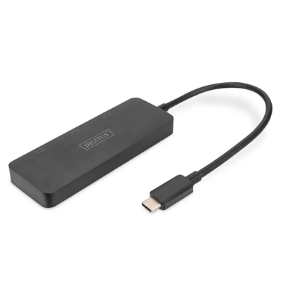 Product Video Distributor Digitus MST Hub USB-C - 3 ports DisplayPort base image