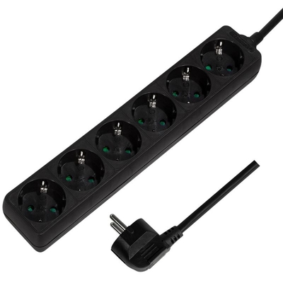 Product Πολύπριζο Logilink 3500 Watt Black base image