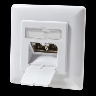 Product Πρίζα Δικτύου Logilink junction box, flush-mounted base image