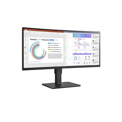 Product Monitor 34" LG Curved LED UltraWide 34BQ77QB-B - 3440 x 1440 UWQHD base image