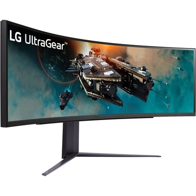 Product Monitor 49" LG Curved LED UltraGear 49GR85DC-B 5120 x 1440 Ultra Wide Dual QHD base image